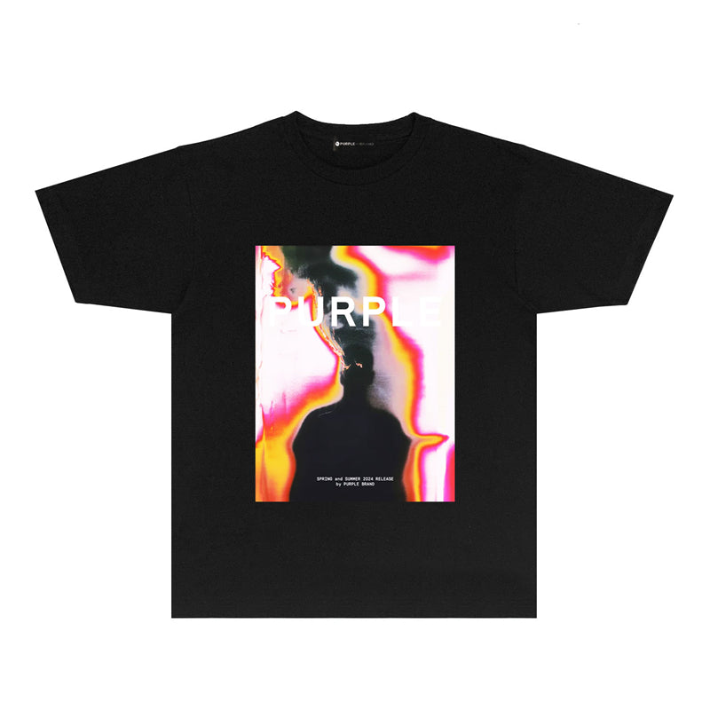 PURPLE  fashion T-shirt