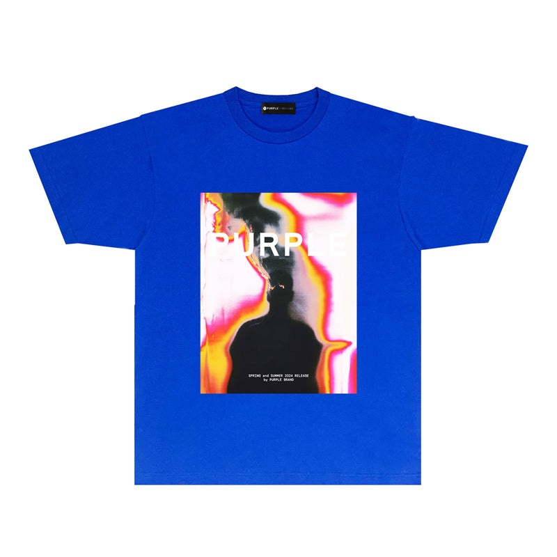 PURPLE  fashion T-shirt