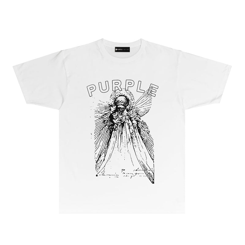 PURPLE  fashion T-shirt