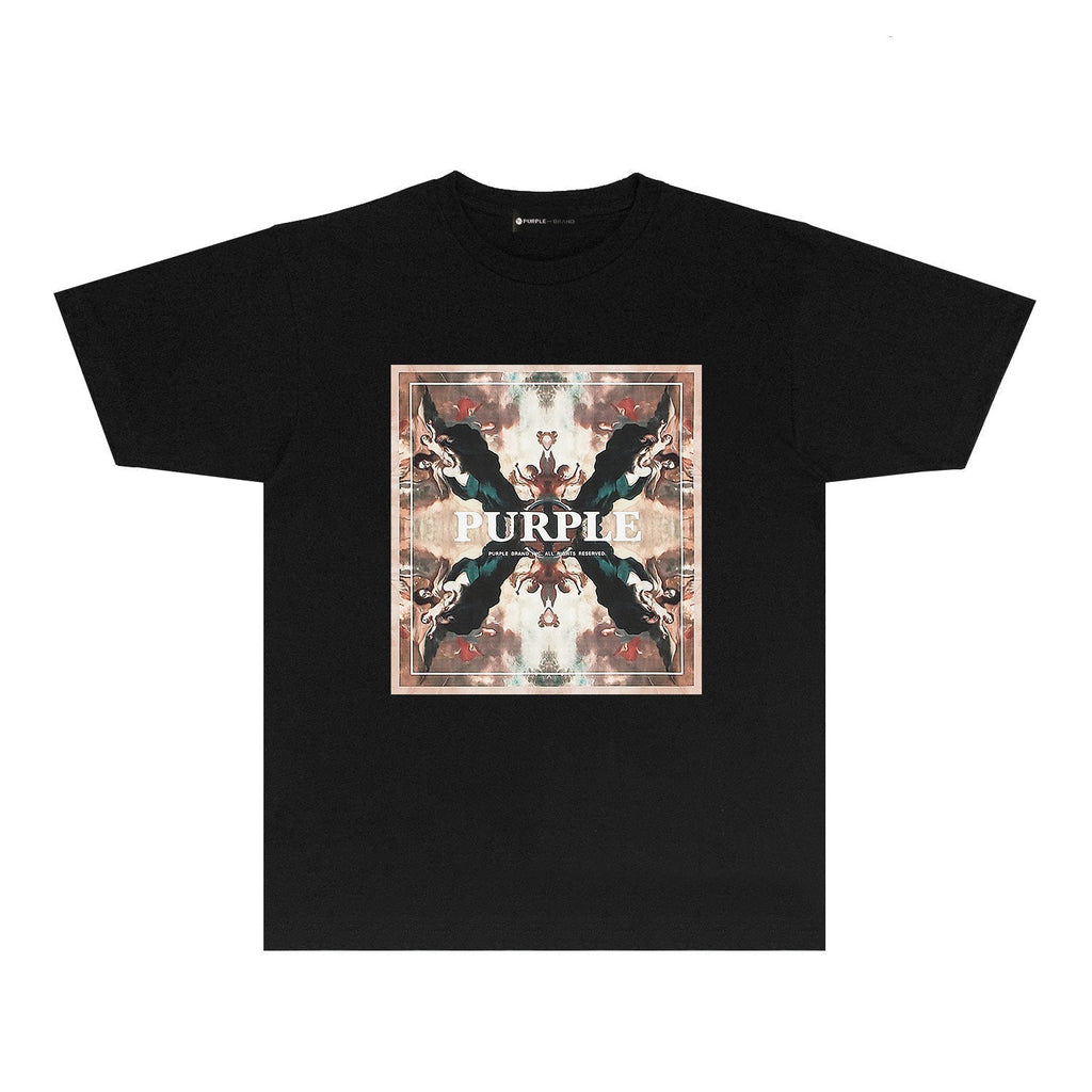 PURPLE  fashion T-shirt