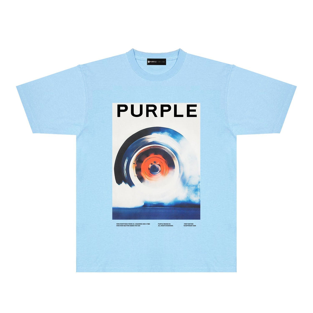 PURPLE  fashion T-shirt