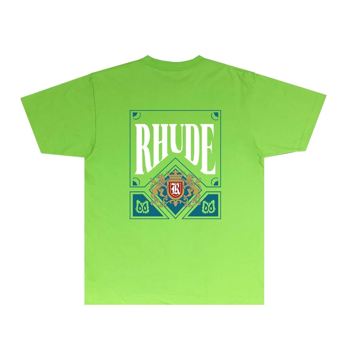 Rhude T-shirts Printed Trendy Pure Cotton